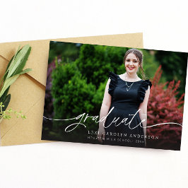 INVITACIÓN de graduación de MOD Photo & Calligraph