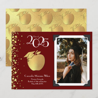 Invitación de Graduación de Oro de Educación Docen