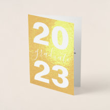 invitación De Graduación De Relieve metalizado De 