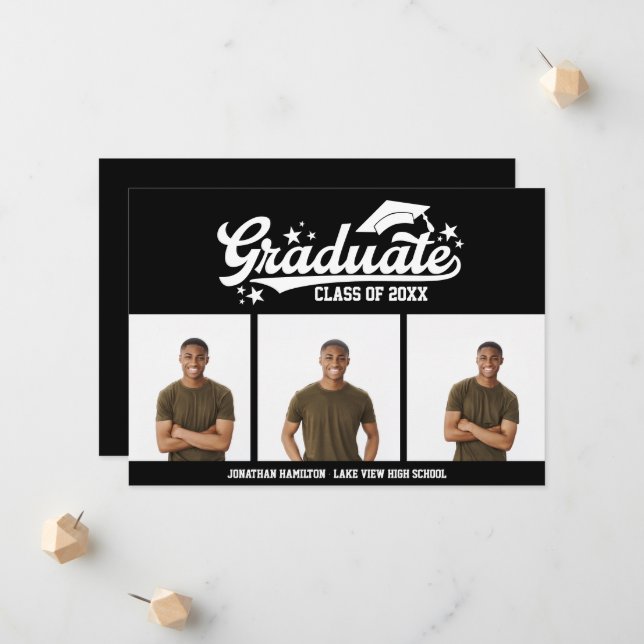 Invitación de Graduación de Secundaria 3 Foto