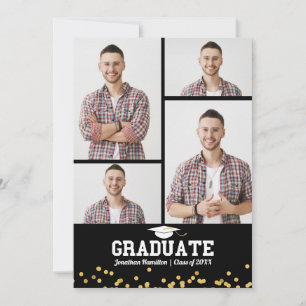 Invitación de graduación de secundaria 4 Foto