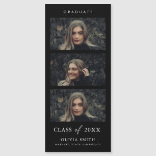 Invitación de Graduación de Tira de Fotografía Mag