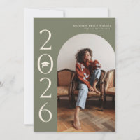 invitación de Graduación del Arco de Masaje de 202