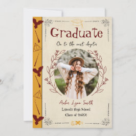 Invitación de Graduación del Libro de Cuentos Mági