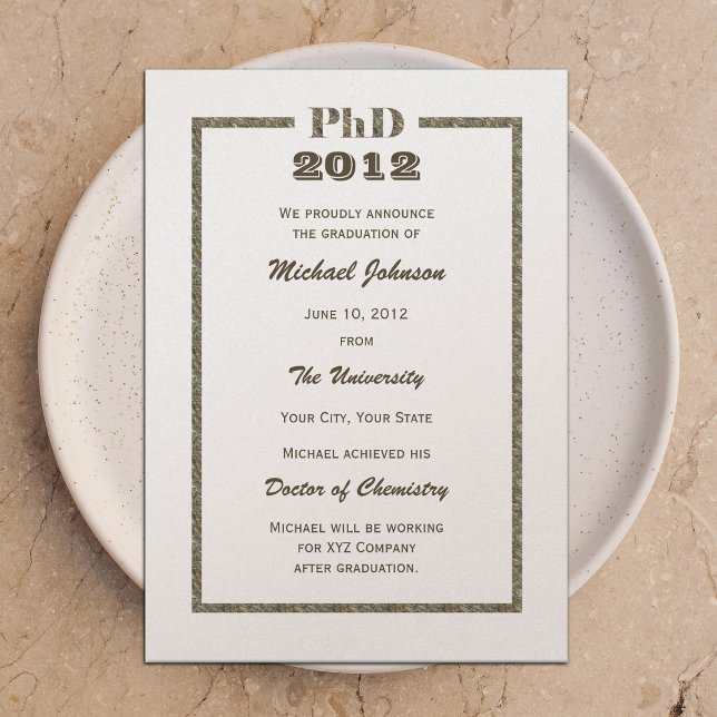 Invitación de Graduación Doctoral en Doctorado Met (Subido por el creador)