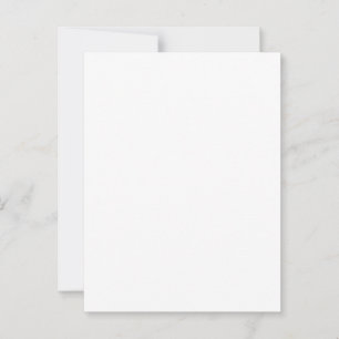 Invitación de graduación en blanco de 4,25" x 5,6"