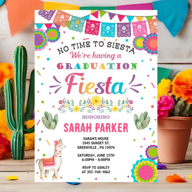 Invitación de Graduación Fiesta (Subido por el creador)