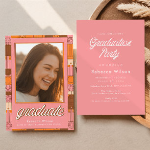 Invitación de Graduación Fiesta de Graduación co