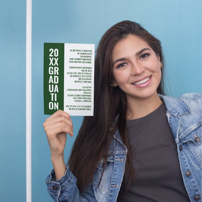 Invitación de graduación/invitación de partido [Ve (Subido por el creador)