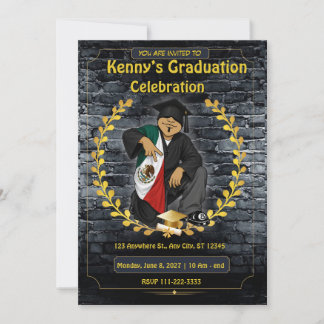 Invitación de graduación mexicana Clase de Evite a