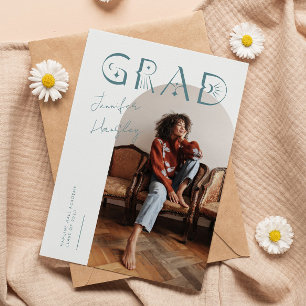 INVITACIÓN de Graduación Mística del Arco Verde az
