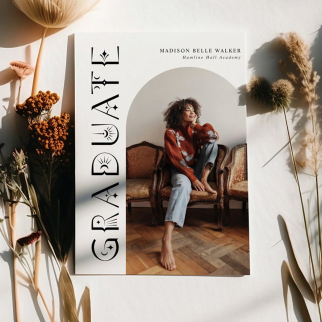 Invitación de Graduación para Graduados Boho (Subido por el creador)