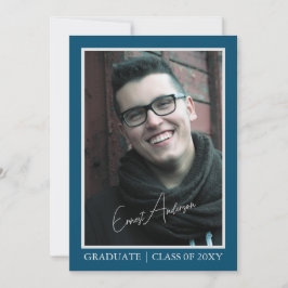 Invitación de Graduación para Graduados de Fotogra