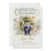 Invitación de graduación para niños, Preescolar Ki