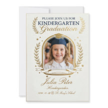 Invitación de graduación para niños, Preescolar Ki