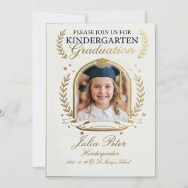 Invitación de graduación para niños, Preescolar Ki