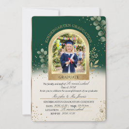 Invitación de graduación para niños, Preescolar Ki