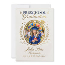 Invitación de graduación para niños, Preescolar Pr