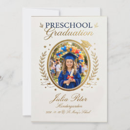 Invitación de graduación para niños, Preescolar Pr