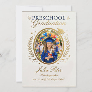Invitación de graduación para niños, Preescolar Pr