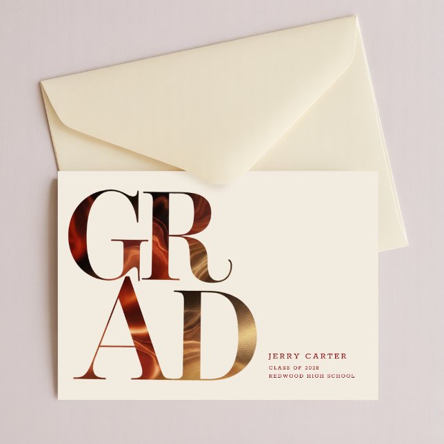 Invitación de Graduación Retro | Fiesta de Graduac (Subido por el creador)
