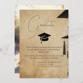 Invitación de Graduación Son I Cap