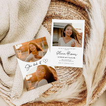 Invitación de Graduación Superior, Lo Hizo