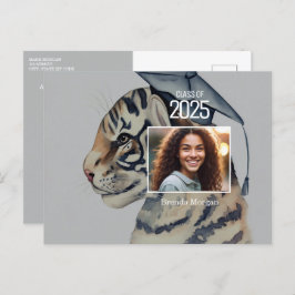 Invitación de graduación única con foto