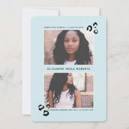 Invitación de graduación Wild One