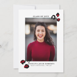 Invitación de graduación Wild One