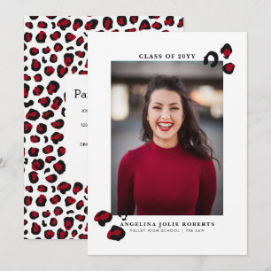 Invitación de graduación Wild One