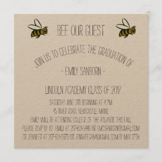 Invitación de graduación y tema de invitación de F