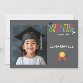 Invitación de Graduado Pequeño 