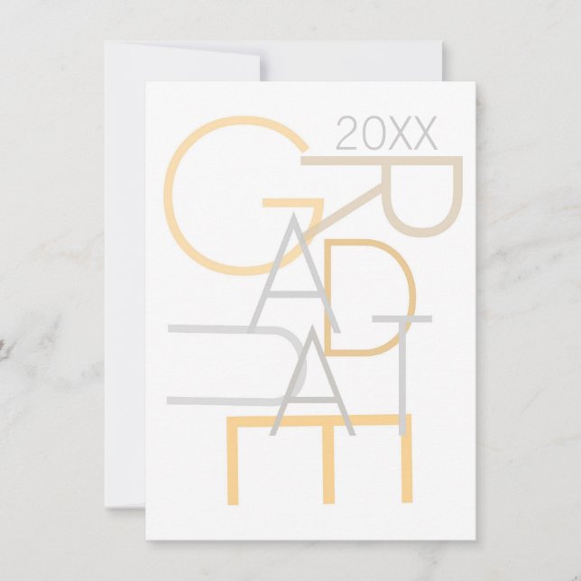 Invitación de graduados (Anverso)