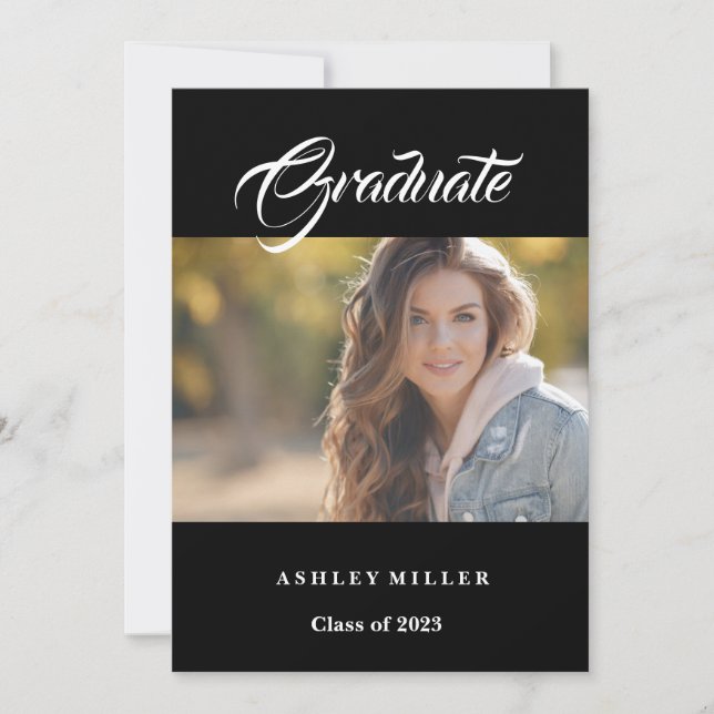 Invitación de graduados (Anverso)