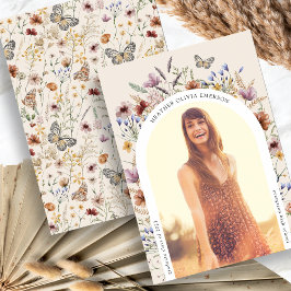 Invitación de graduados de Boho