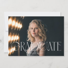 Invitación de graduados moderna