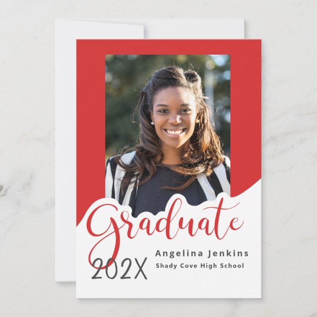 Invitación de Graduate Photo Red 2022 (Anverso)