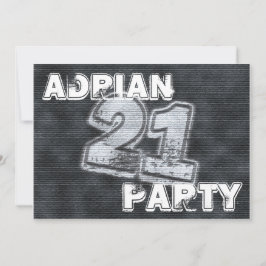 invitación de graffiti