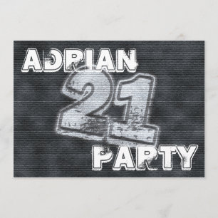 invitación de graffiti