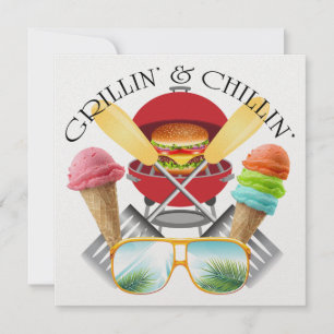 Invitación de Grillin' y Chillin
