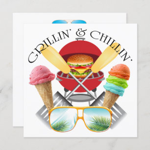 Invitación de Grillin' y Chillin