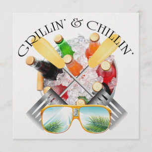 Invitación de Grillin' y Chillin