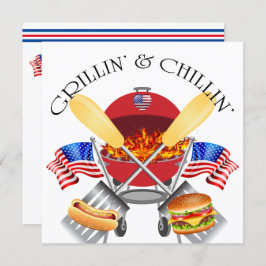 Invitación de Grillin' y Chillin