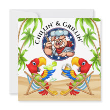 Invitación de Grillin' y Chillin