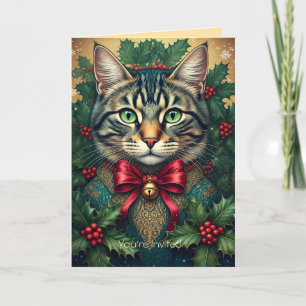 Invitación de grupo Cat 2024 para navidades