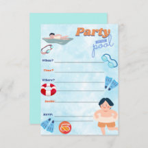 invitación de grupo de niños