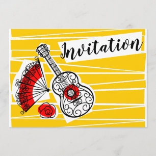 Invitación de grupo de souvenirs españoles horizon