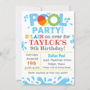 Invitación de grupo Invitación a la fiesta de cu