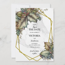 Invitación de guardado de fecha de la bodega